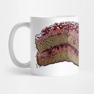 pomegranate cake Mug